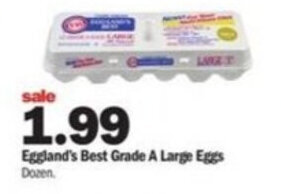 Meijer Eggland's Best Grade A Large Eggs offer