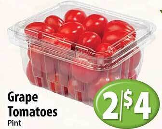 Key Food Grape tomatoes offer