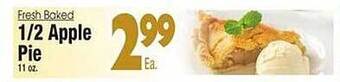 King Kullen 1-2 apple pie offer