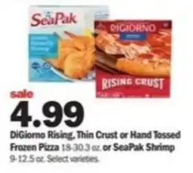Meijer Digiorno Rising, Thin Crust offer