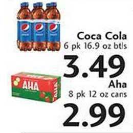 Sunset Foods Coca cola or aha offer
