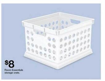 Target Room essentials storage crate offer