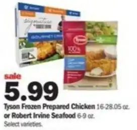 Meijer Tyson Frozen Prepared Chicken 16-28.05 oz offer