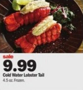 Meijer Cold Water Lobster Tail 4.5 oz offer