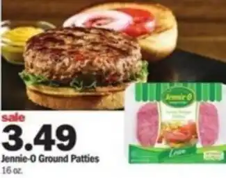 Meijer Jennie-O Ground Patties 16 oz offer