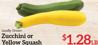Price Chopper Zucchini or Yellow Squash offer