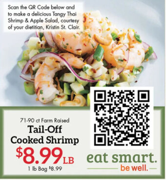 Price Chopper Tail-Off Cooked Shrimp offer
