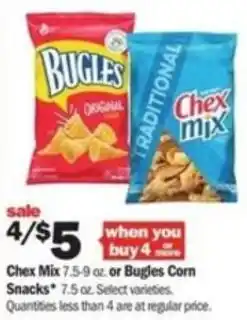 Meijer Chex Mix 7.5-9 oz offer