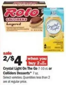 Meijer Crystal Light On The Go offer