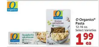 Albertsons 0 Organics Pasta offer