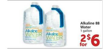Albertsons Alkaline 88 Water offer