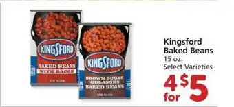 Albertsons Kingsford Baked Beans offer