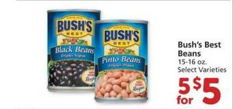 Albertsons Bush's Best Beans offer