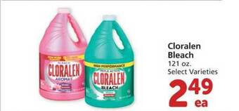 Albertsons Cloralen Bleach offer