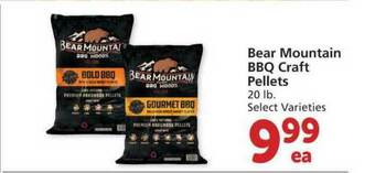Albertsons Bear Mountain Bbq Craft Pellets offer