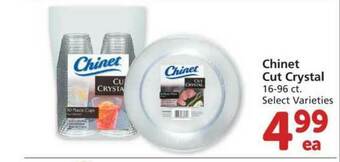 Albertsons Chinet Cut Crystal offer