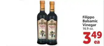 Albertsons Filippo Balsamic Vinegar offer