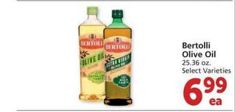 Albertsons Bertolli Olive Oil offer