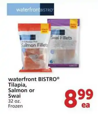 Albertsons Waterfront Bistro Tilapia, Salmon Or Swai offer