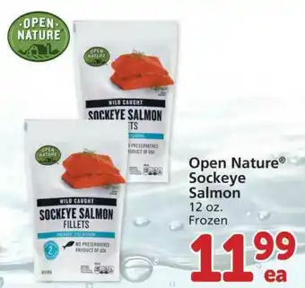 Albertsons Open Nature Sockeye Salmon offer