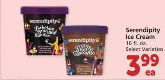 Albertsons Serendipity Ice Cream offer