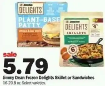 Meijer Jimmy Dean Frozen Delights Skillet offer