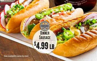 Lowes Foods Dinner Sausage offer