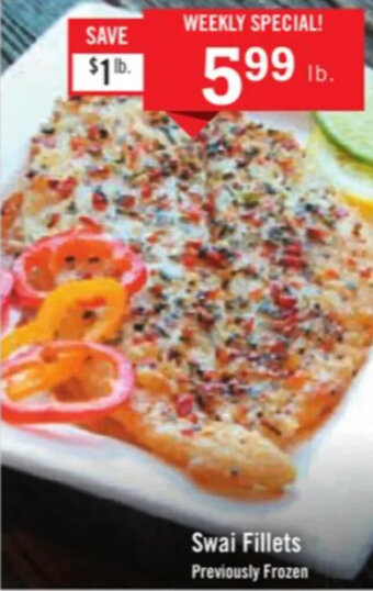 Price Chopper Swai Fillets offer