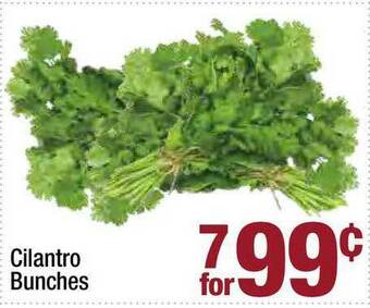 Super King Markets Cilantro Bunches offer