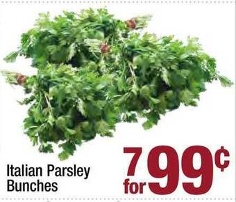 Super King Markets Italian Parsley Bunches offer