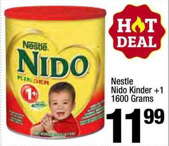 Super King Markets Nestle Nido Kinder + 1 1600 Grams offer