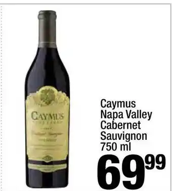 Super King Markets Caymus Napa Valley Cabernet Sauvignon 750ml offer