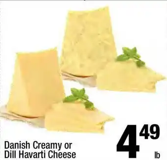 Super King Markets Danish Creamy Or Dill Havarti Cheese offer