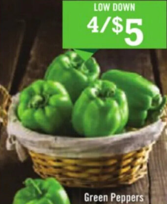Price Chopper Green Peppers offer