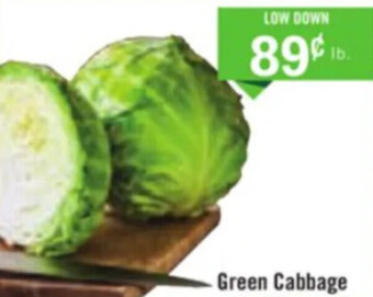 Price Chopper Green Cabbage offer