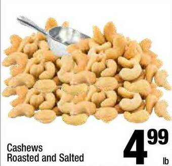 Super King Markets Cashews Roasted And Salted offer