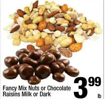 Super King Markets Fancy Mix Nuts Or Chocolate Raisins Milk Or Dark offer