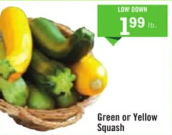 Price Chopper Green or Yellow Squash offer