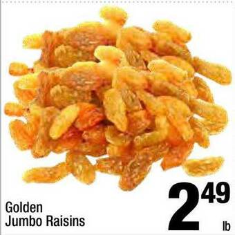 Super King Markets Golden Jumbo Raisins offer