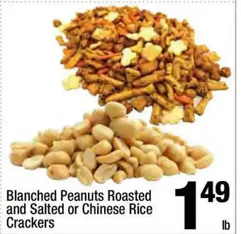 Super King Markets Blanched Peanuts Roastes And Salted Or Chinese Rice Crackers offer