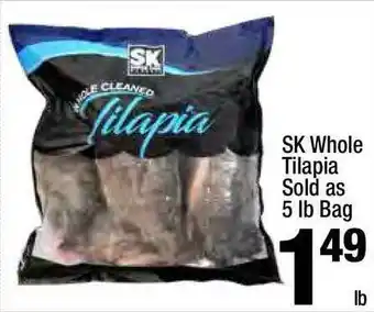 Super King Markets Sk Whole Tilapia Sold As 5 Lb Bag offer