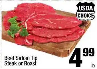 Super King Markets Beef Sirloin Tip Steak Or Toast offer