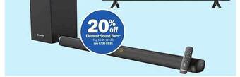 Meijer Element sound bars offer