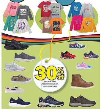 Meijer Shoes for the family offer