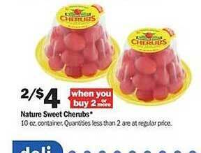 Meijer Nature sweet cherubs offer