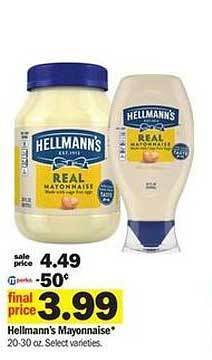 Meijer Hellmann's mayonnaise offer