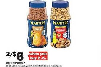 Meijer Planters peanuts offer