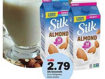 Meijer Silk almondmilk offer