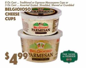 The Food Emporium Belgioioso cheese cups offer