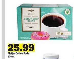 Meijer Meijer coffee pods offer